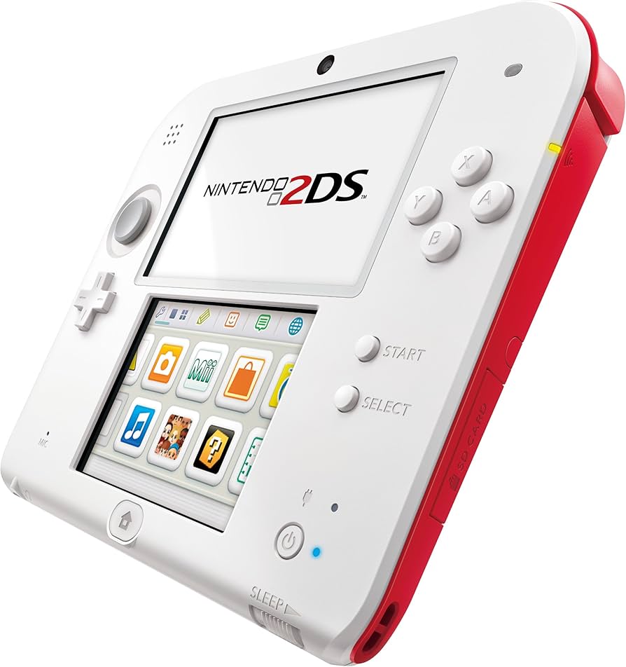 NINTENDO 2DS, BLANCO CON NEGRO